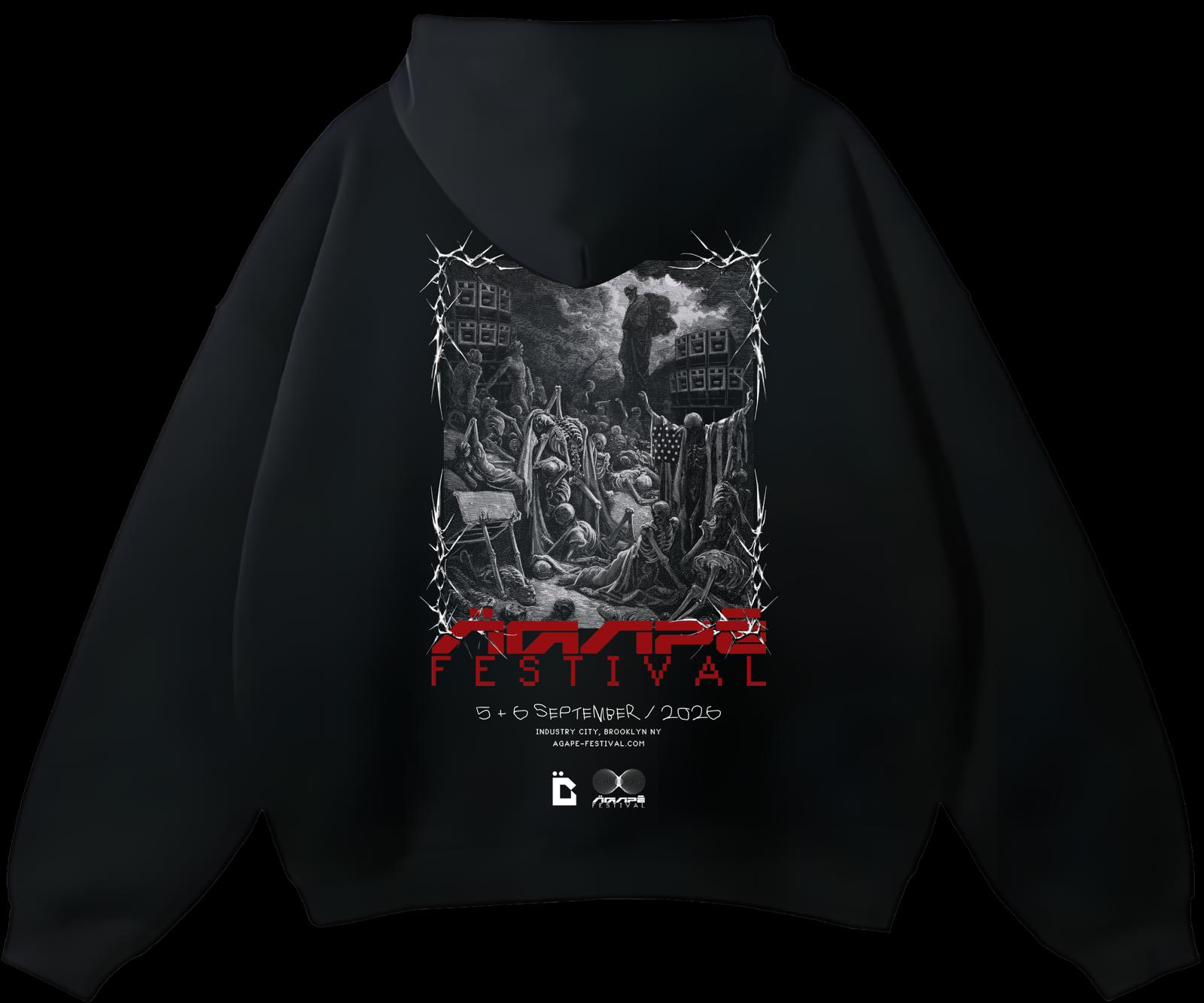 Inferno Hoodie — back print