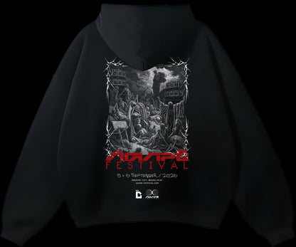 Inferno Hoodie — back print