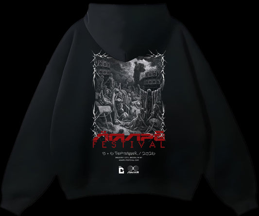 Inferno Hoodie — back print